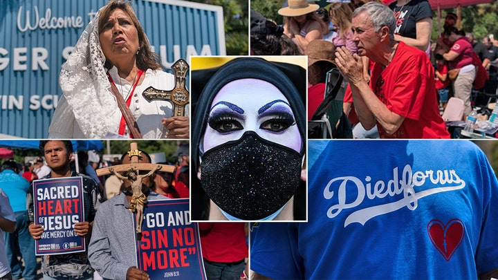 Dodgers honor anti-Catholic drag 'nuns' more than an hour before first pitch &mdash; in nearly empty park