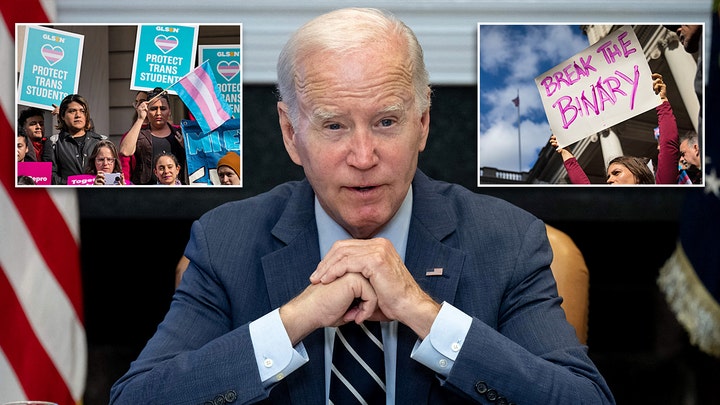 Biden admin torched for declaring Justice Dept. will battle 'state laws that target trans kids'