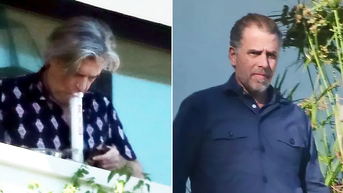 Hunter Biden's 'sugar brother' lawyer rips bong as president's son visits him at LA home