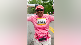 Blind woman RUNS 5K race