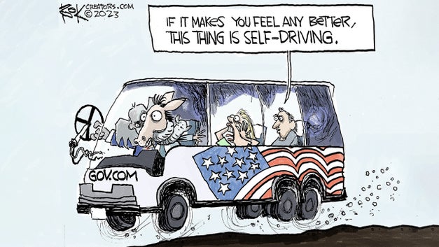 Political cartoons of the day