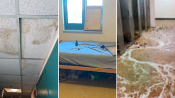 Troops trapped in horrifying filth while squatters seize military barracks