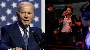 Biden tells heckler he will meet him 'immediately after' speech