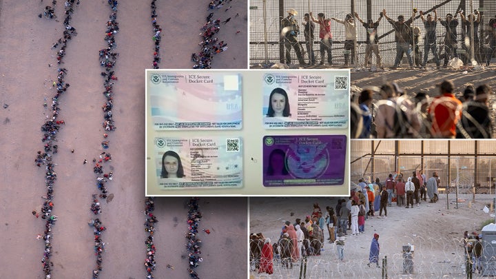 Leaked images expose Biden admin's plan to give taxpayer-funded ICE IDs to illegal immigrants
