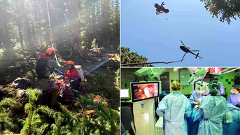 Man reacts with extraordinary humor after grizzly bear mauls him beyond recognition