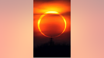 What is the 'RING OF FIRE' eclipse?