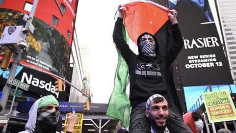 AOC slams pro-Palestinian rally amid growing backlash