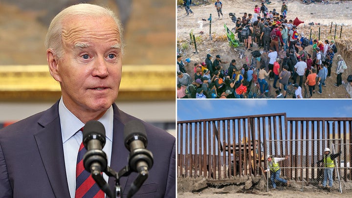 Biden admin admits ‘immediate need’ for border barrier as illegal migration surges