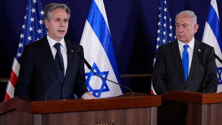 Blinken and Netanyahu confront the world after Hamas terror massacre