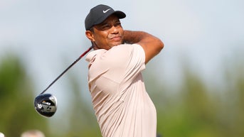 Artist makes incredible Tiger Woods mural out of 25,000 golf tees