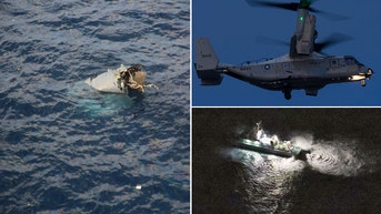 US military aircraft carrying 6 crashes off coast of Japan, 1 dead: report