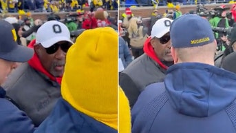 Ohio State athletic director gets into it with Michigan security staffer