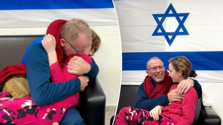 Emotional video shows father reunite with 9-year-old daughter he thought was killed by Hamas