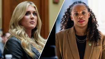 Riley Gaines fires back at 'Squad' Dem after 'transphobic' shot