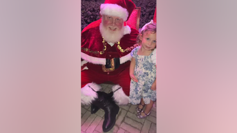 Girl sets boundaries with SANTA