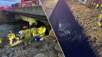 Good Samaritans save man paralyzed in his car for 6 days after it plunged into creek