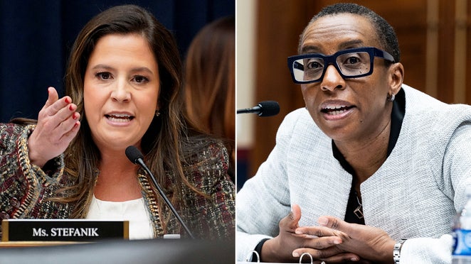 Stefanik rips into Harvard president's apology for antisemitism testimony