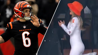 Bengals quarterback's girlfriend responds to her sudden fame after outfit goes viral
