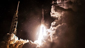 Crippled US moon landing mission carrying human remains will crash back to Earth