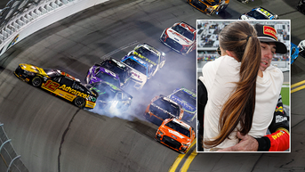 Nascar champ recalls seeing ‘whiteness’ before massive 16-car pileup on track
