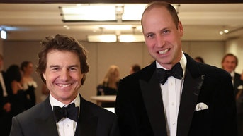 Prince William speaks out about dad's cancer, poses for pic with Tom Cruise at gala