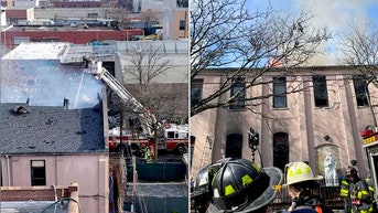 Massive 5-alarm fire breaks out at Brooklyn church during Easter Sunday services