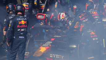 Formula One star rages after Red Bull car catches fire, forces shock retirement