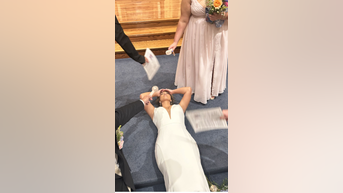 Bride faints at the altar after 'I DO'