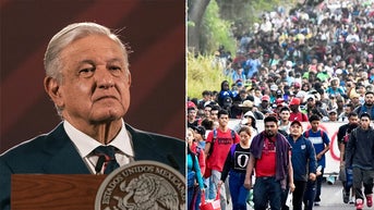 Mexican president says 'flow of migrants will continue' unless the US meets his demands