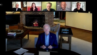 Biden mocked over 'pathetic' video of him talking to actors who have played presidents