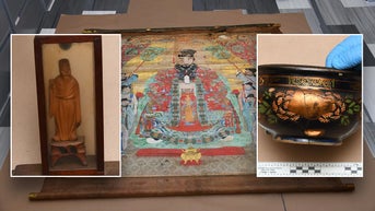 FBI turns over 22 items looted from Japan in WWII discovered by US family