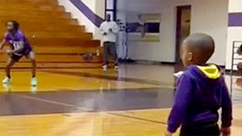 5-year-old assistant basketball coach goes viral for big personality