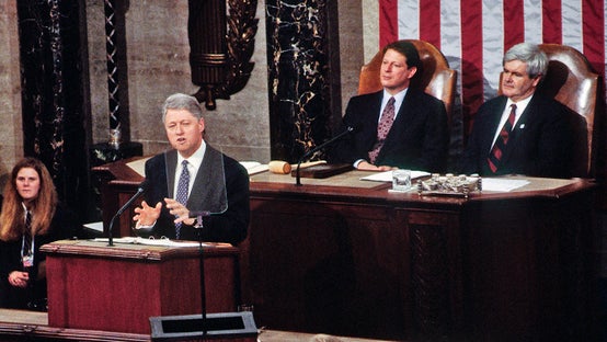 Clinton's warning in 1995 SOTU speech still rings shockingly true today