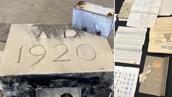 Contents in eerie century old time capsule found at high school revealed
