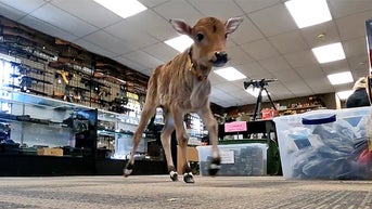 People travel from all over to see gun store’s ‘udderly’ adorable employee