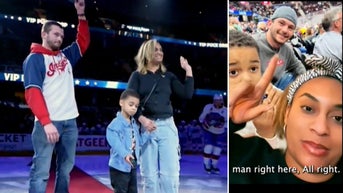 Hockey fan's quick reactions saves 4-year-old from flying puck