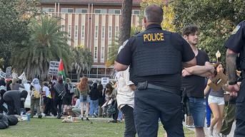 University president's decisive action sends anti-Israel mob scattering in retreat