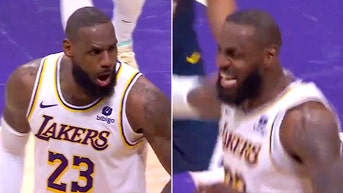 Lakers star stomps feet in total meltdown on coach as team staves off elimination