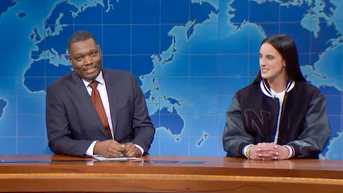 Caitlin Clark roasts woke comedian on 'SNL' during surprise appearance