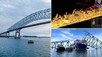 Underwater 3D images show mangled remains of Francis Scott Key Bridge