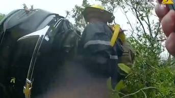 Harrowing bodycam footage shows brave cop riding out tornado: 'Nowhere to go'