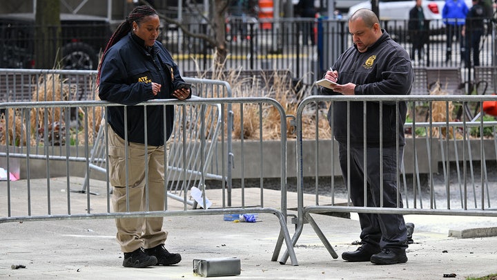 Police identify man who set himself on fire outside Trump trial as details of manifesto emerge