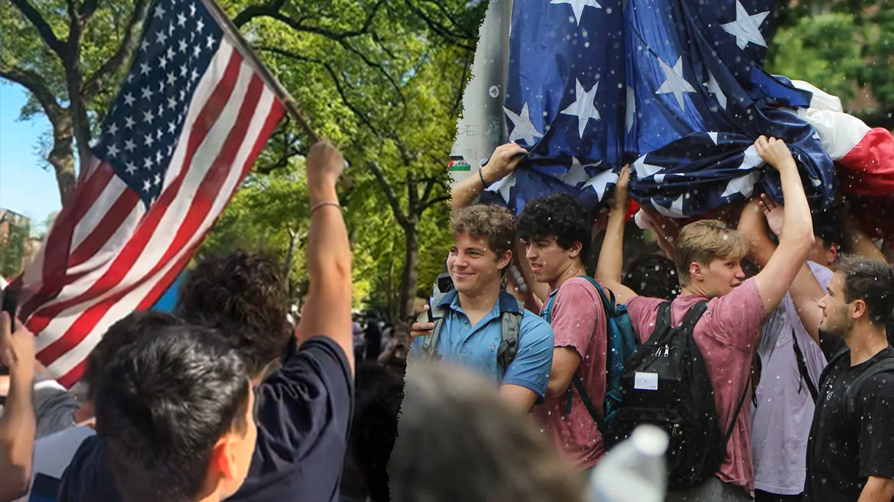 Patriotic college students nationwide push back against anti-America, anti-Israel agitators