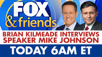 Brian Kilmeade interviews House Speaker Johnson on FOX & Friends at 6a ET
