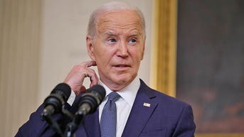 Biden asked about being taken to court over possible crimes after Trump conviction
