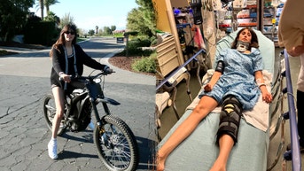 Actress hospitalized after serious bike fall, shows fans harrowing photo from ER