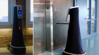 Offices replacing human guards with security robots