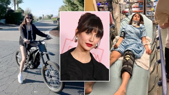 Actress hospitalized after serious bike fall, shows fans harrowing photo from ER