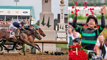 Kentucky Derby ends in dramatic photo finish as horse inches out two favored rivals