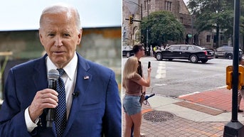 Biden mocked after video captures reaction to his motorcade in Democrat-run city